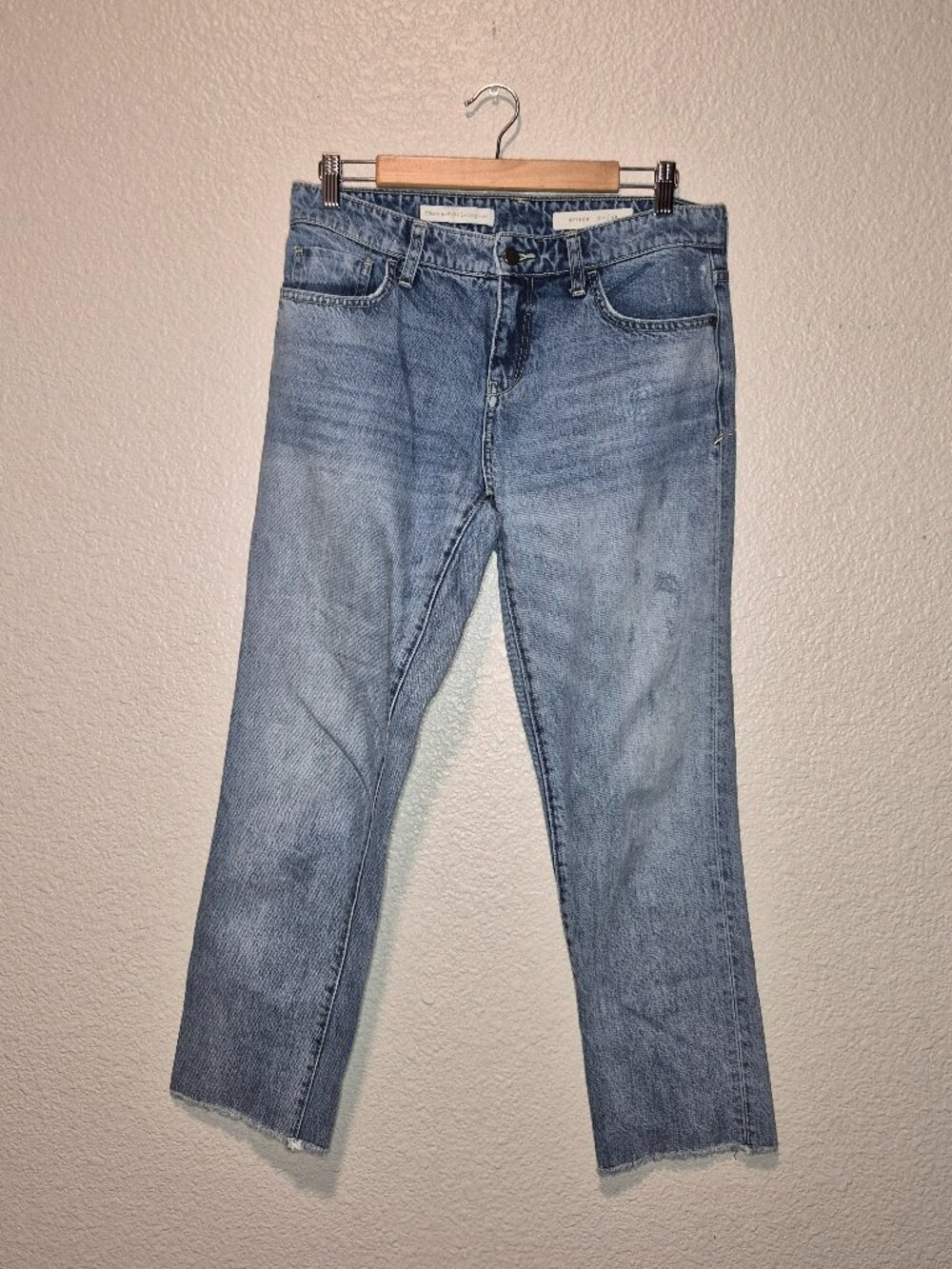 Pilcro & The Letterpress Hyphen Mid Rise Jeans Blue Size 28 Anthropologie